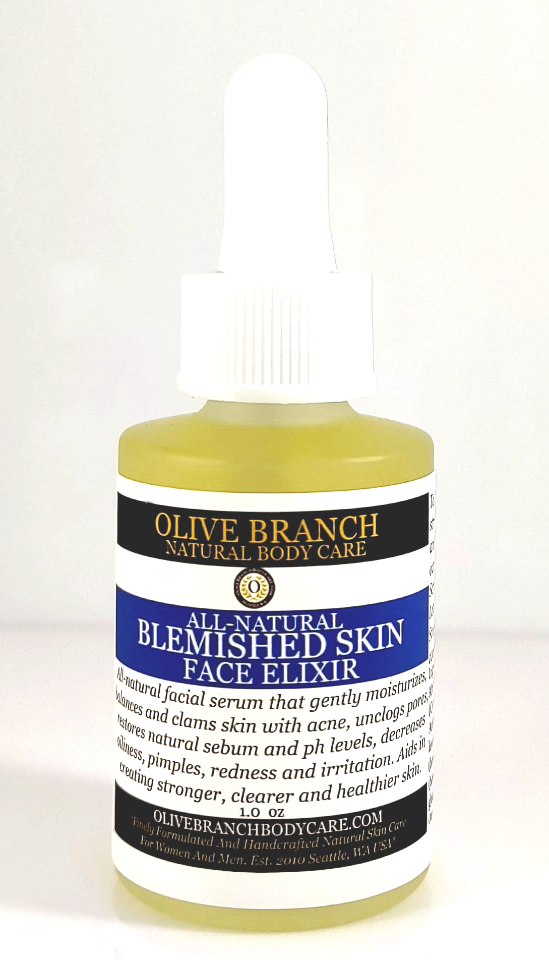 All-Natural Blemished Skin Face Elixir (serum)