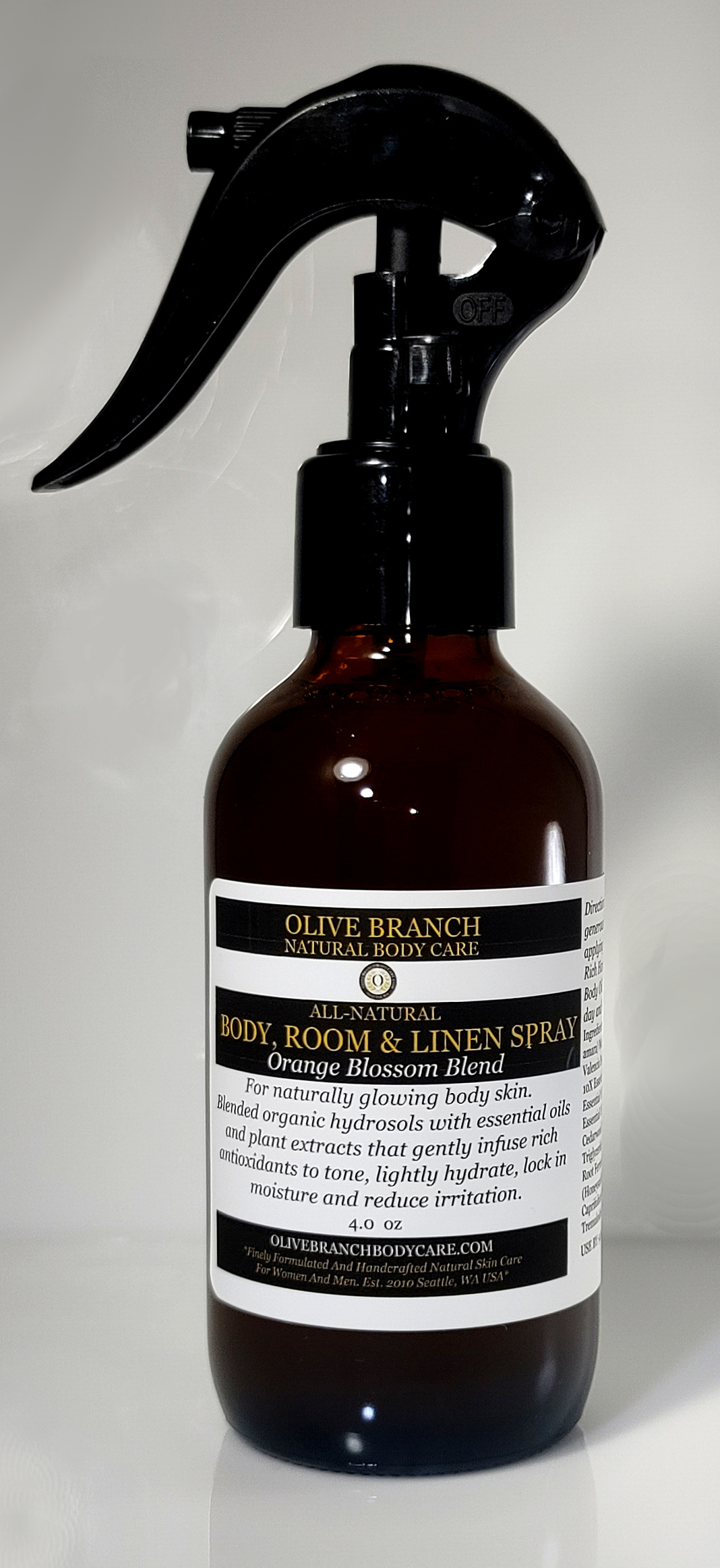 Rehydrating Body, Room & Linen Spray: Orange Blossom