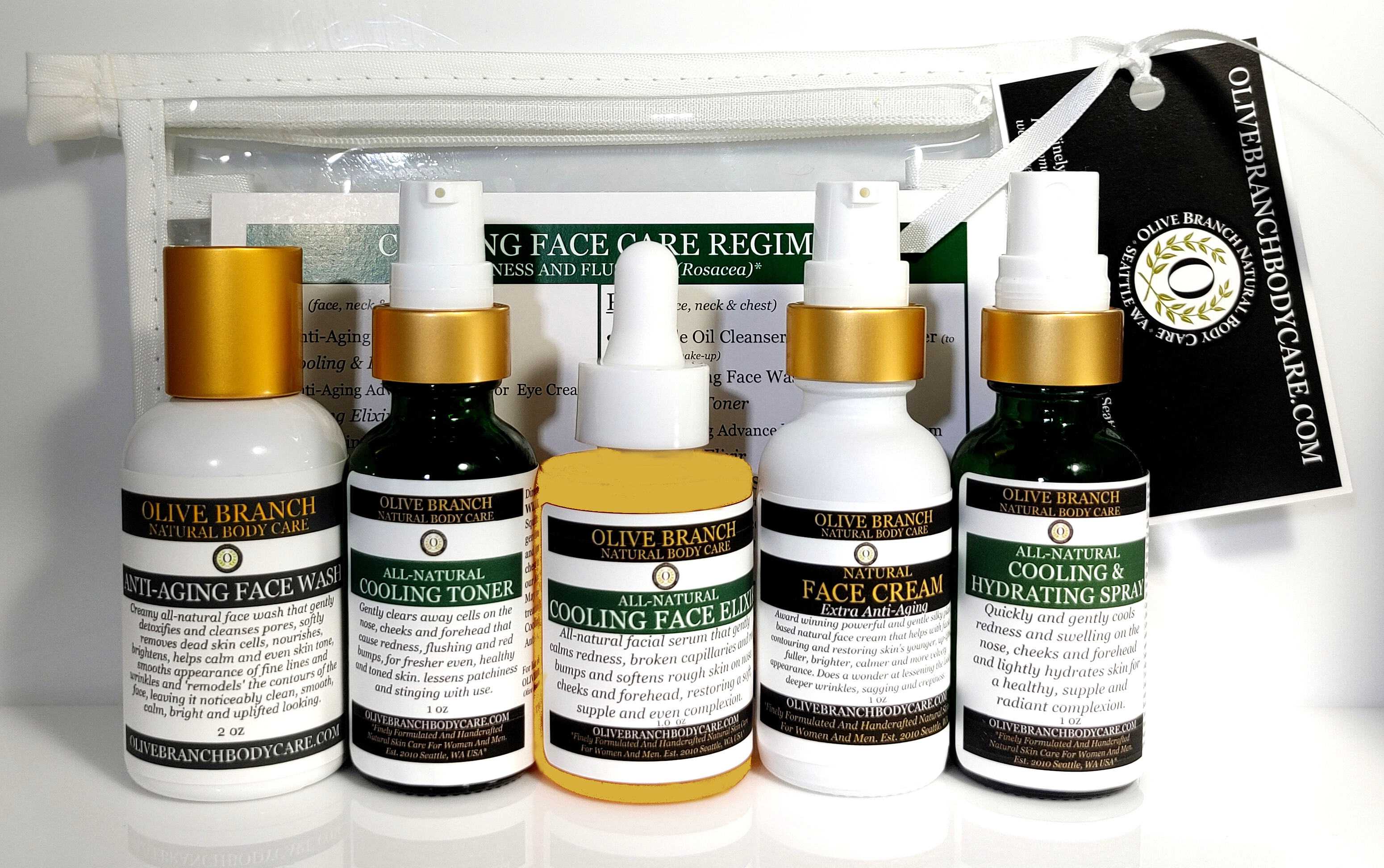 Cooling Face Care Travel Kit (Rosacea)