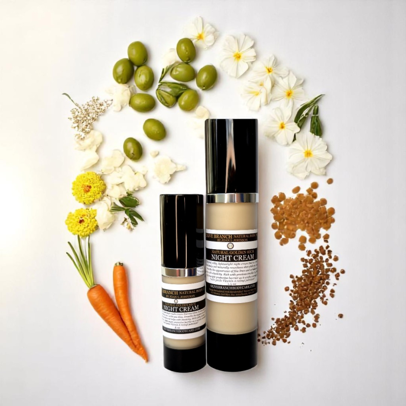 Finely Formulated Natural Skin Care: Golden Rich Night Cream