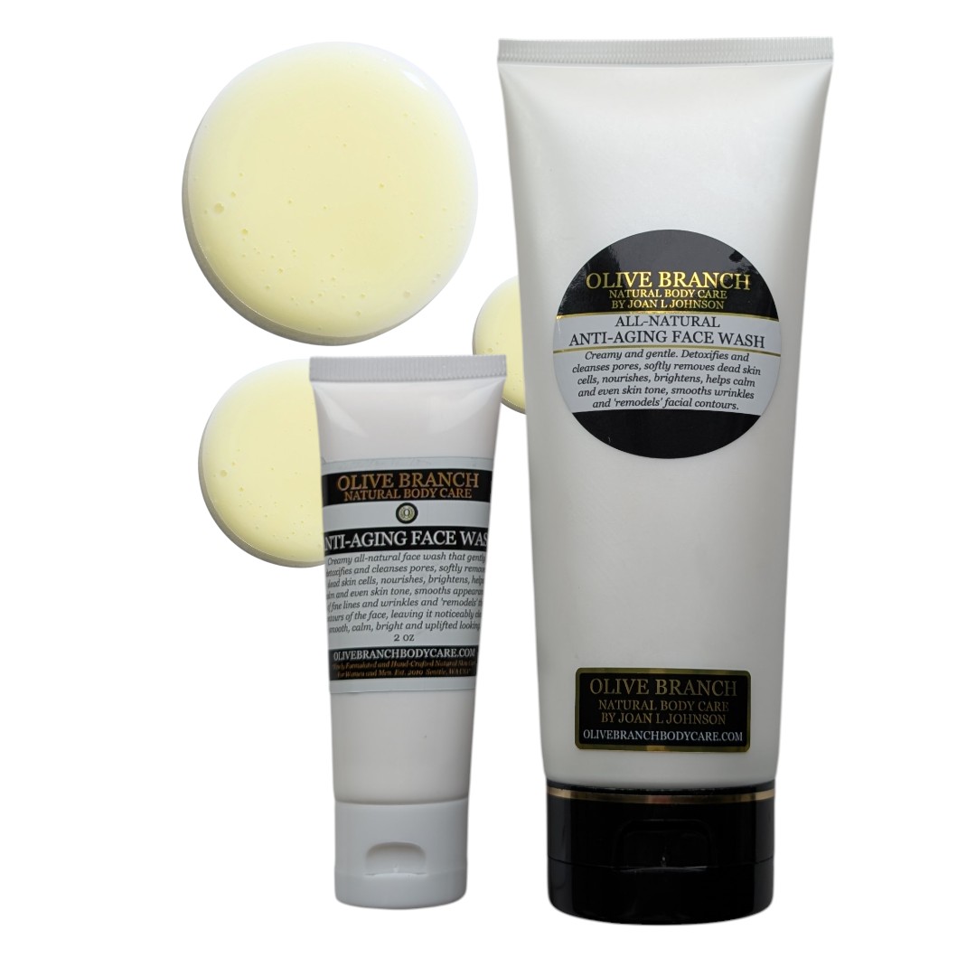 Anti-Aging Face Wash: (brightens, firms, calms)