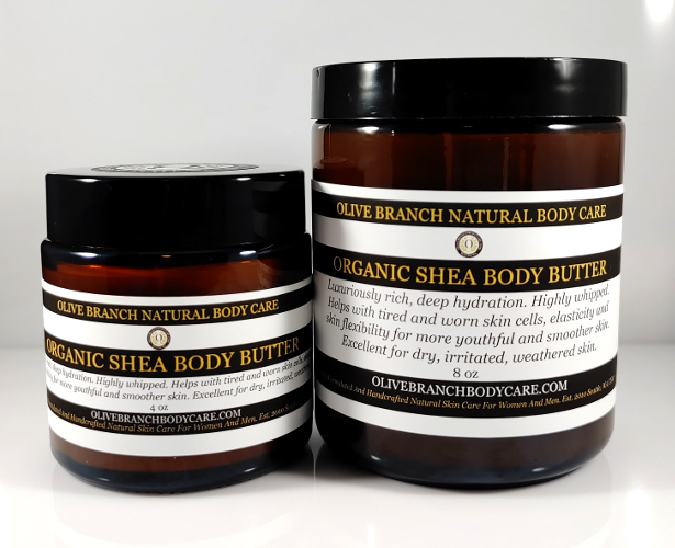 Organic Shea Body Butter (dry, irritated, weathered skin)