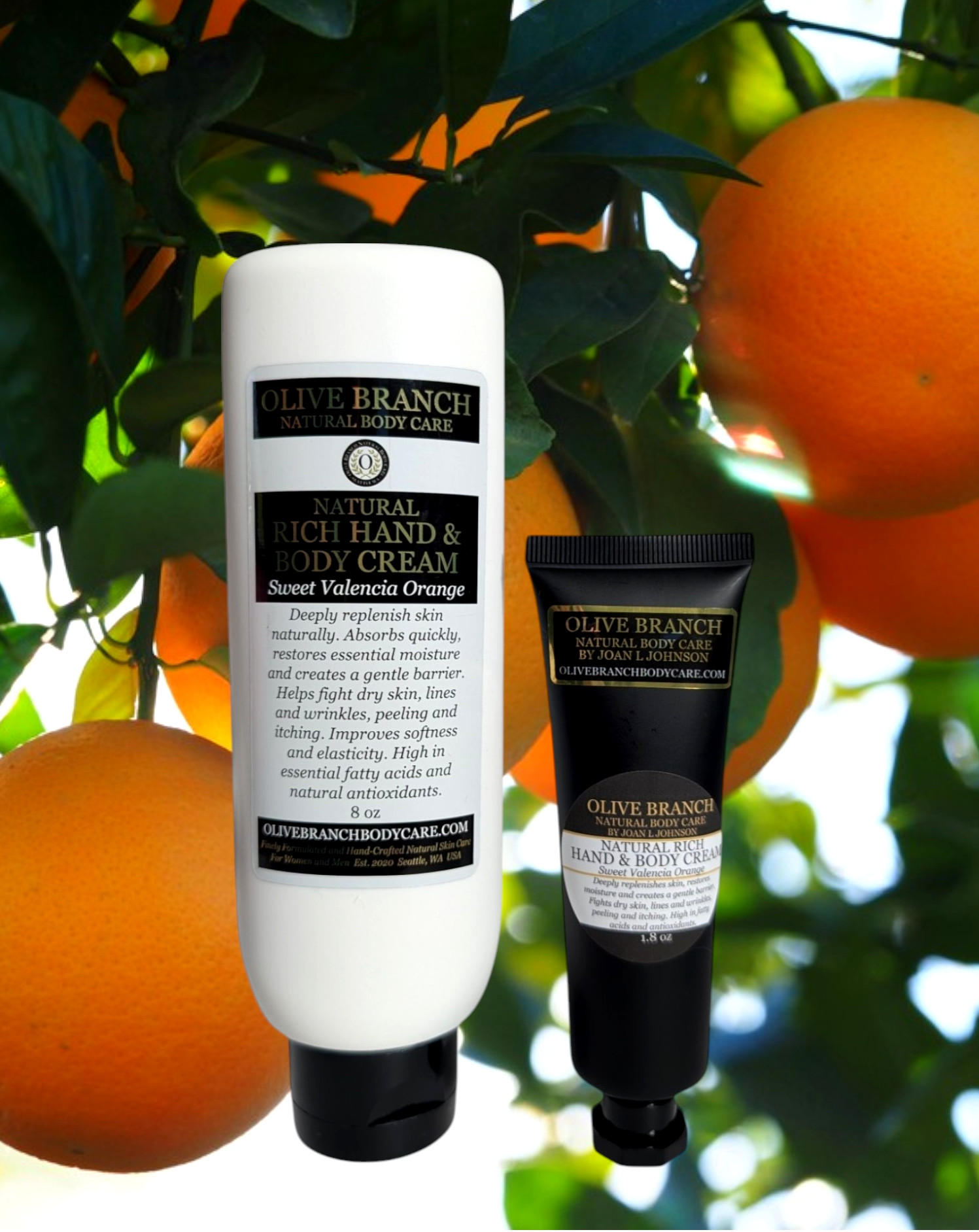 Rich Hand And Body Cream: Valencia Orange