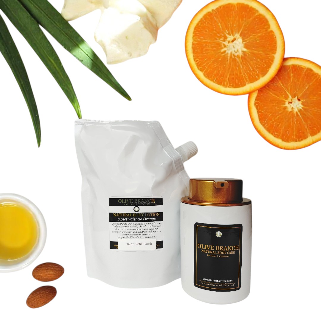 Natural Body Lotion: Valencia Orange