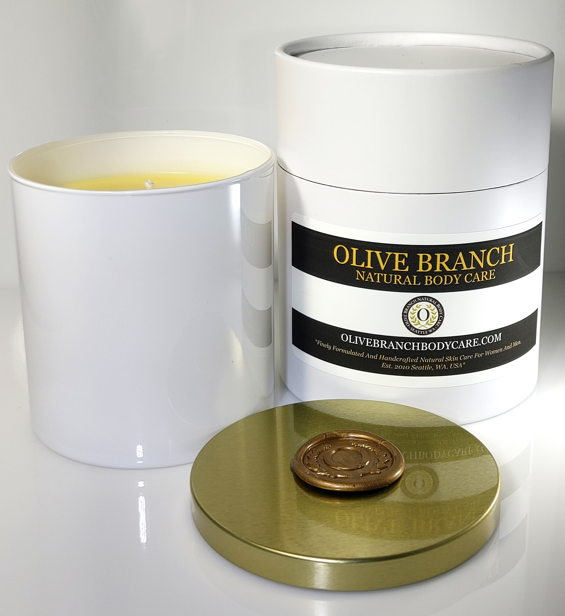 Luxury Soy Candle: Valencia Orange Blend