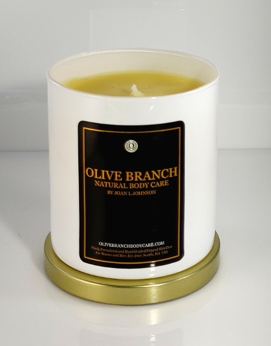 Luxury Soy Candle: Valencia Orange Blend