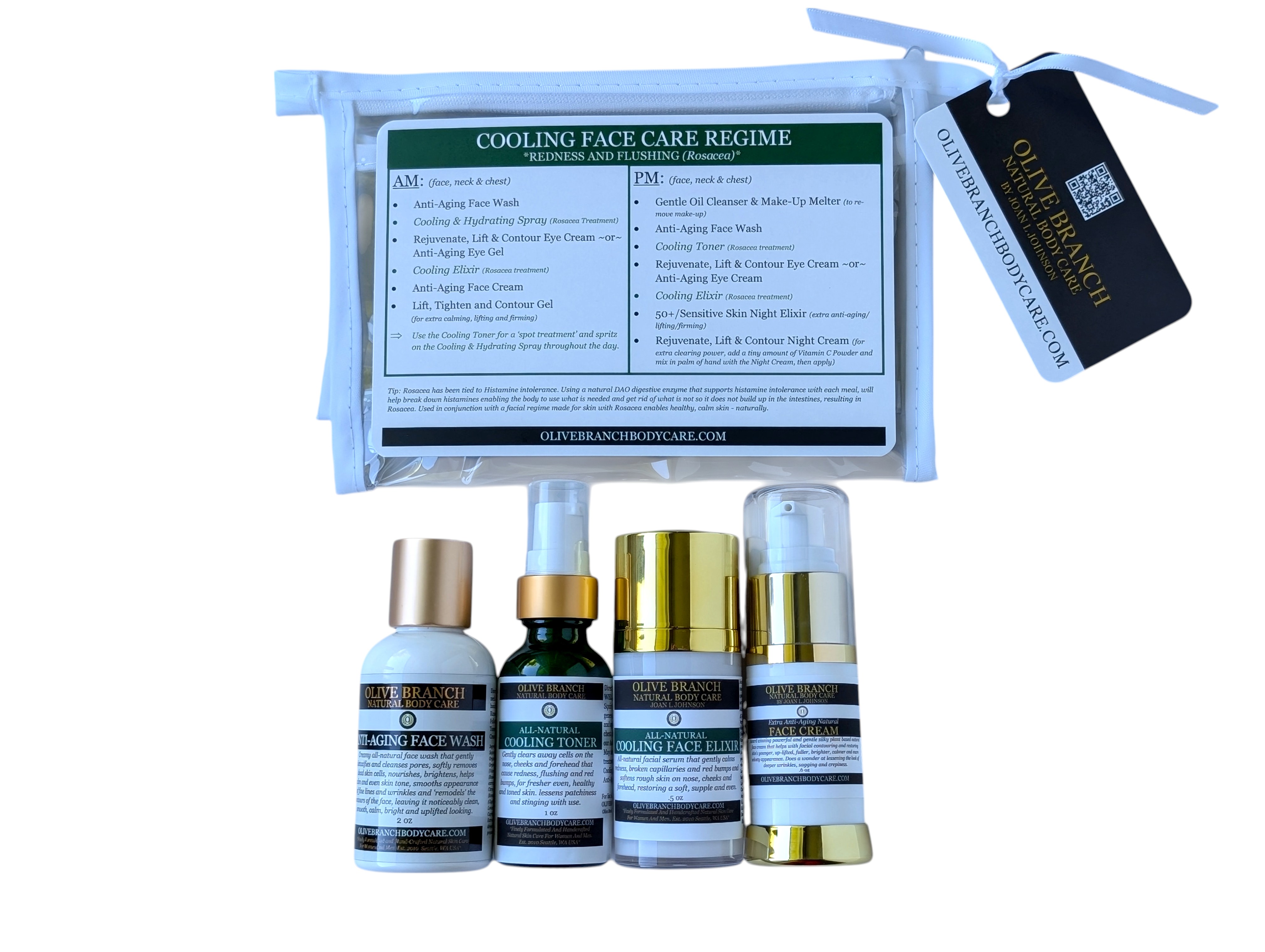 Cooling Face Care Travel Kit (Rosacea)