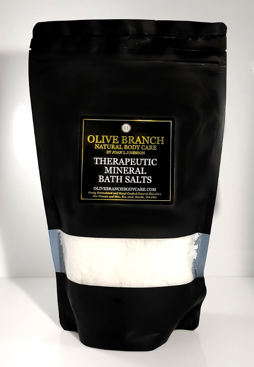 Therapeutic Mineral Bath Salts: irritated skin, deep relaxation