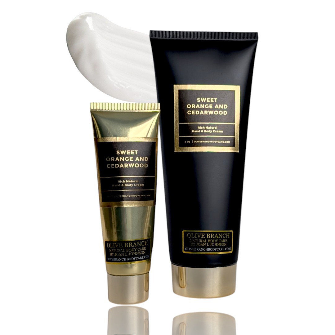 Rich Hand And Body Cream: Orange and Cedarwood (Limited)